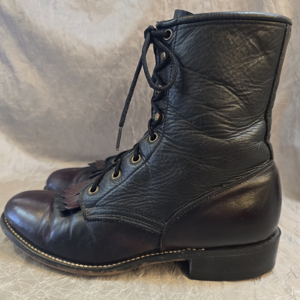 LAREDO ROPER BOOTS SZ8 - Picture 5 of 16